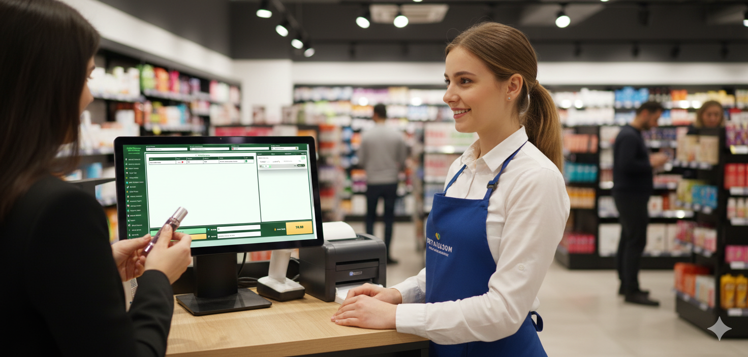 LoomPOS Free Point of Sale screen, Fast and Reliable Billing Software.